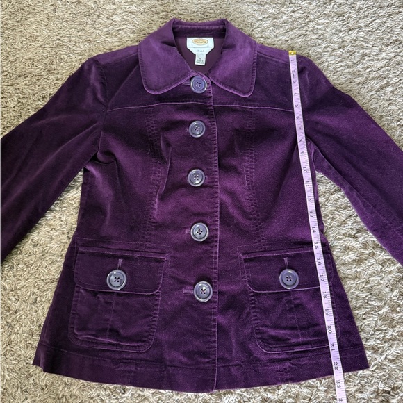 Talbots Rich Purple Jacket - Picture 6 of 9